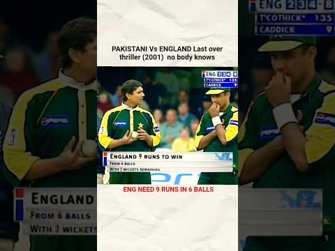 ENG Vs PAK Last Over thriller ODI | ENG Need 9 Runs in 6 Balls | #shortsfeed #shorts #cricketshorts