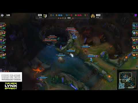 BARON STEAL | MAD vs GEN | Worlds 2021| League of Legends