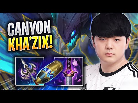 CANYON SHOWTIME WITH KHA'ZIX! - DK Canyon Plays Kha'zix JUNGLE vs Master Yi! | Season 2023