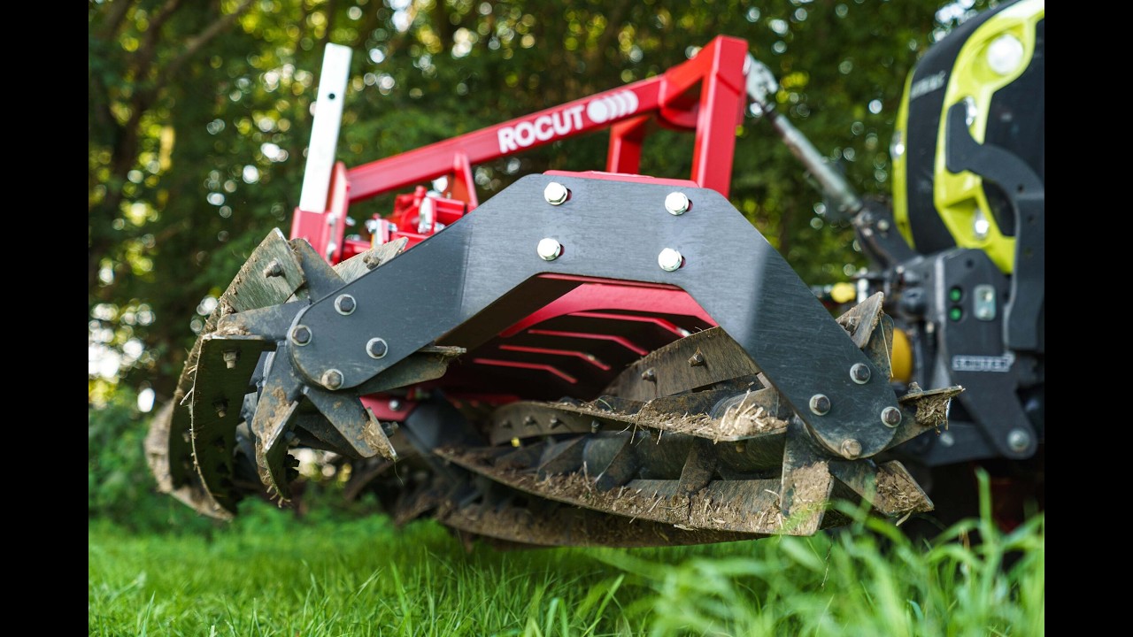 4DISC RoCut 630 Tandem vágóhenger, dupla spirál késeshenger, aprítóhenger