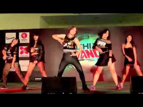 140802 5 แถว cover 4Minute - What's Your Name? + Muzik @OISHI Thailand Cover Dance 2014 (Audition)