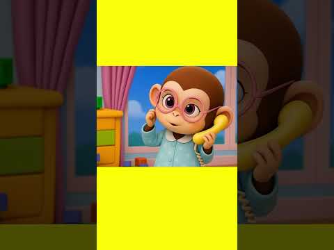 Cinq Petits Singes 🙈 Vidéo pour bébé  🙈