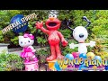 Elmo And Snoopy At Sesame Street Universal Studios Japan