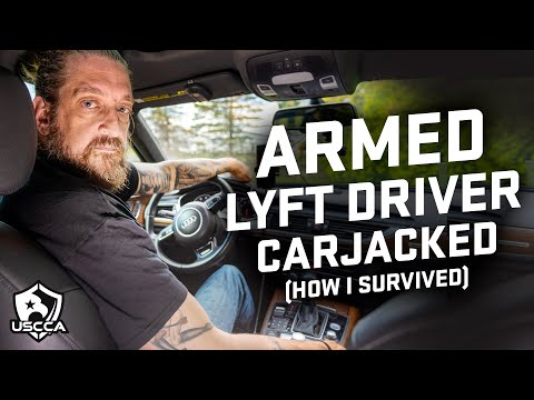 ARMED Lyft Driver Gets Carjacked (Self Defense True Story)