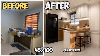 If You Have a SMALL Space, You NEED to Watch This: MODERN Minimalist Redesign!