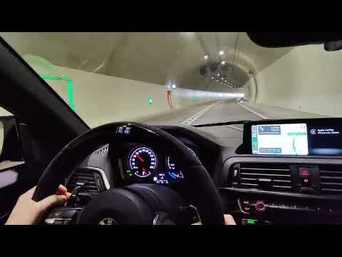 BMW M2 F87 M Performance Exhaust & HJS Downpipe - Tunnel Sound Insane Audio 4k