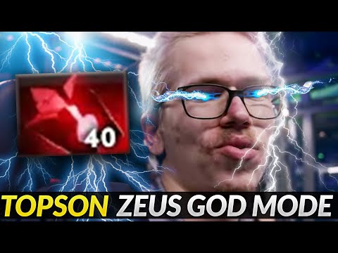 Topson 40 Blood Stone Charge Zeus in SEA - No more random Mid