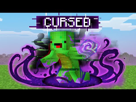 Mikey Became Cursed in Minecraft Challenge (Maizen Mizen Mazien)