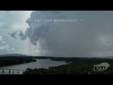 08-08-2022 Logan Martin Lake, AL - 08-08-2022 Cropwell, AL Aerial storm shots on Logan Martin Lake