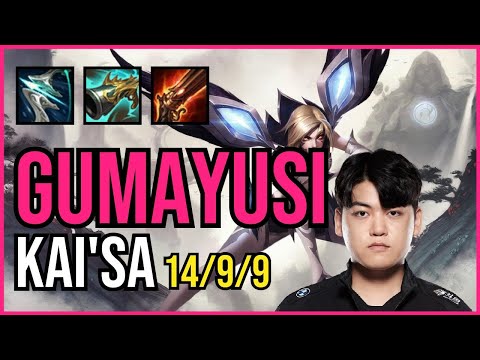 GUMAYUSI - KAI'SA vs VIPER - JINX ADC - KR Challenger - Patch 11.3