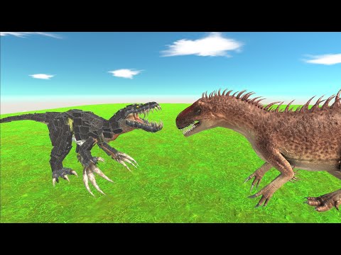 NIGHT FEEDER vs INDORAPTOR and WORKSHOP CREATIONS - Animal Revolt Battle Simulator