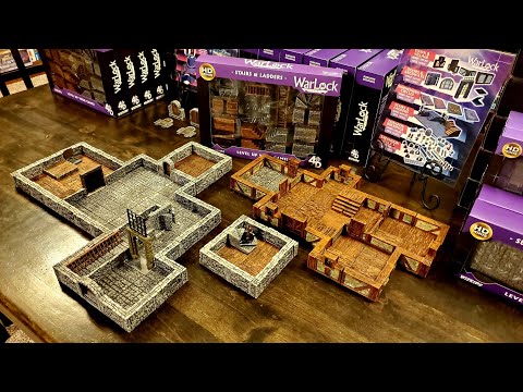 WizKids WarLock Tiles Stairs & Ladders Review