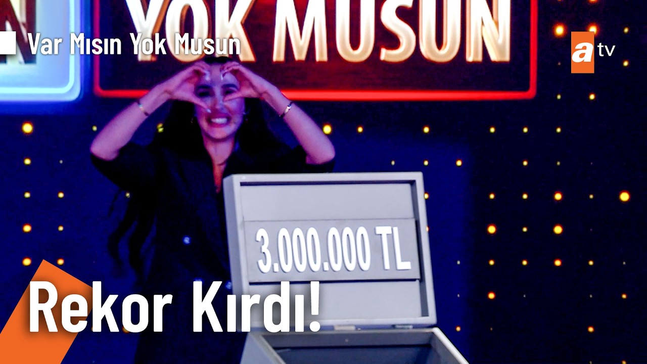 Yağmur 3 Milyon TL'lik rekor rakamı kazandı💸- Var Mısın Yok Musun 20. Bölüm