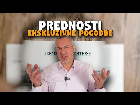 Ekskluzivna pogodba pri prodaji nepremičnine: Zakaj se splača?
