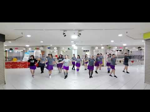 Love Is a Game Line Dance - Demo By D'Sisters & Friends LDG @MaggieG2