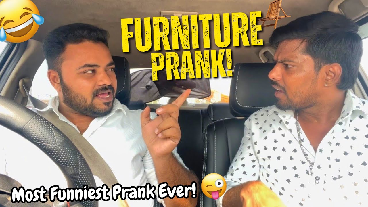 Furniture Prank 🤣 | நீ வரியா இல்லயா 🤣 | Tamil Taxi Car Prank 