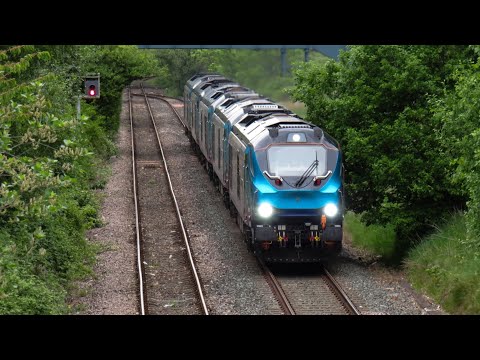 *MEGA* DRS Class 68's 68031 + 68024 + 68029 + 68026 + 68020 on 0Z75 on 15.05.20 - HD