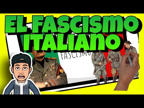 🍕 ¿Qué fue el FASCISMO ITALIANO? | Historia