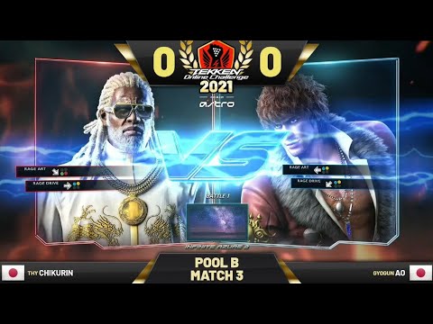 Tekken 7 Offline Japan Invitational | Chikurin (Leroy) VS AO (Miguel)