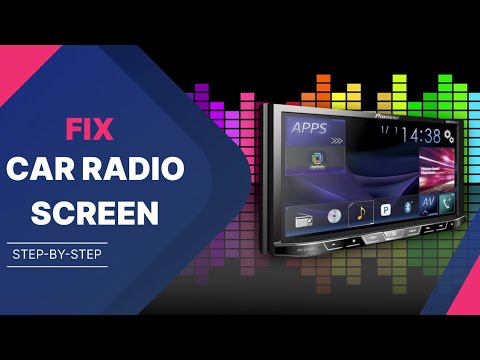 Repair Broken Touch Screen Digitizer, LCD Screen Replacement on Pioneer, Kenwood, JVC Car Radio