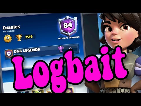 Charles How to BEAT EVERY Meta DECK w/ LogBait Classic - Clash Royale