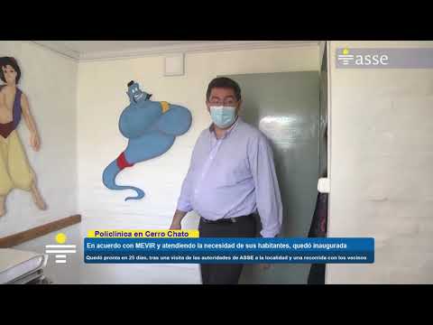 Inauguración de policlínica de Cerro Chato en Paysandú
