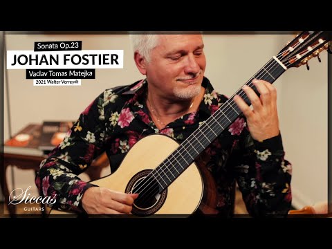 Johan Fostier plays Sonata Op.23 Presto Fugato by Václav Tomáš Matějka on a 2021 Walter Verreydt