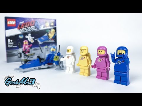 Vidéo LEGO The LEGO Movie 70841 : L'équipe spatiale de Benny