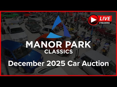 Manor Park Classics - Car Auction 6th December 2025