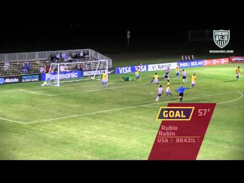 ‪U-17 MNT vs. Brazil: Highlights - Nov. 28, 2012‬