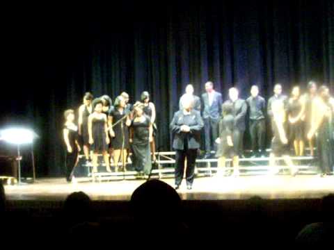 17. Mrs. Marion Boynes talking about the concert choir