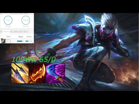 Master Yi Funnel 100% WR EUW 2025 (Diamond-Master)