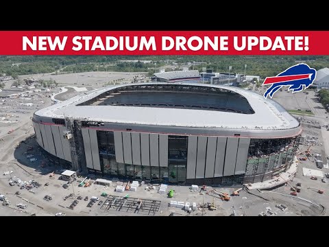 Crazy New Highmark Stadium Drone Updates! | Buffalo Bills