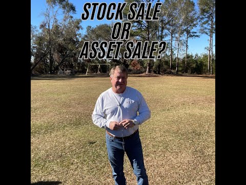 What is the difference between a stock and an asset sale?