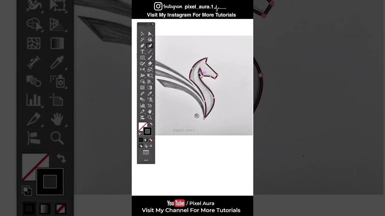 ✨ Tutorial ✨Vector tracing ka magic 🖌️ | Logo design ka next level 🚀 | Illustrator tips & tricks 🔥