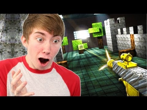 Guncrafter - MINECRAFT WITH GUNS - Part 1 (iPhone Gameplay Video) - YouTube