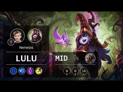 Lulu Mid vs Zed - EUW Grandmaster Patch 10.2