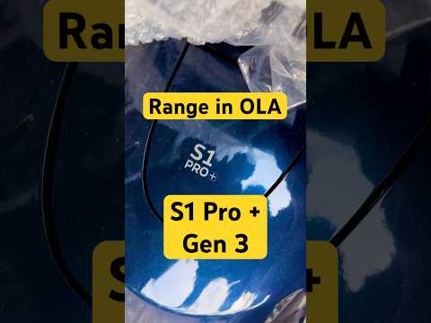Ola S1 Pro plus gen 3 Range 2025 #olas1pro #olaelectric #ola