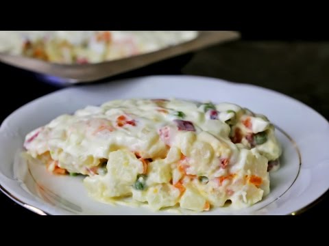 Ensaladilla de gambas
