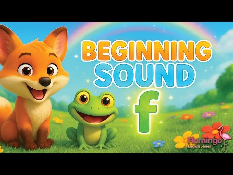 Beginning Sound "f" | Flamingo English Step 1 | Phonics Story, Phonemic Awareness & Vocabulary