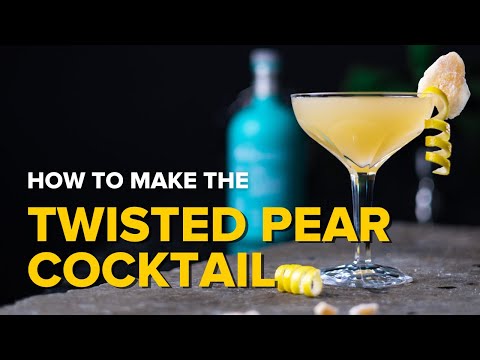 How to make the Twisted Pear cocktail!