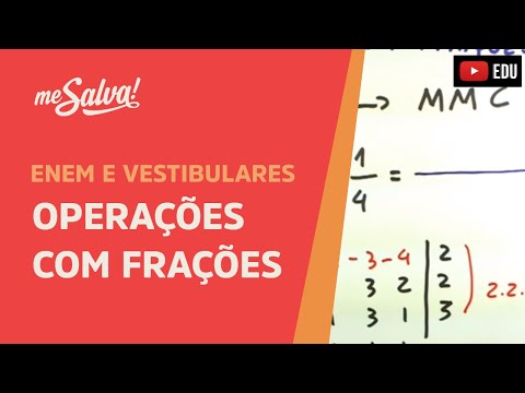 Operações com frações | Matemática Básica | Me Salva! ENEM e Vestibulares