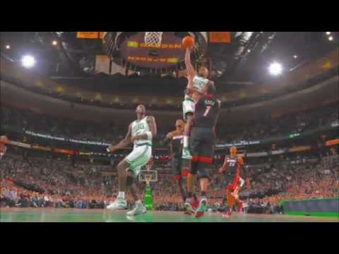 JEFF GREEN DUNKS ON CHRIS BOSH