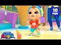 Fun Trip To The Mall BABY JOHN Playtime Kids Songs Nursery Rhymes Little Angel