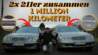 Zwei Mercedes W211 ➡ 1 Million Kilometer | QUALITÄT! - das Beste oder nichts - MB Youngtimer Parts