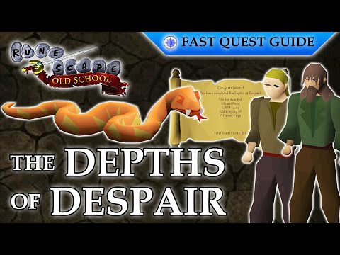 The Depths Of Despair Quest | OSRS Quality Quick Guide [2024]