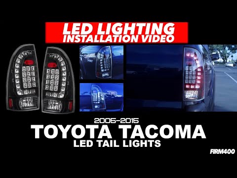 05-15 TOYOTA TACOMA LED TAIL LIGHTS INSTALL - AJP DISTRIBUTORS