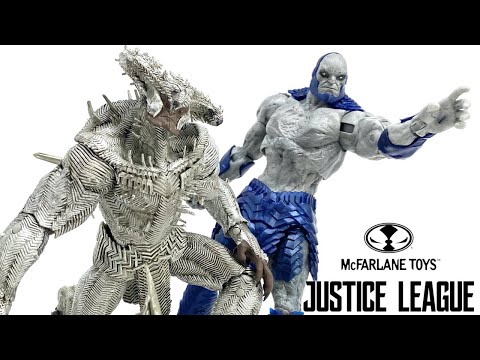 McFarlane Toys Justice League DARKSEID & STEPPENWOLF DC Multiverse SNYDERCUT 2021 Figure Review