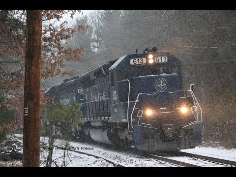 (HD) First PAR WAAY "Poland Springs Water Train" of the 2017-18 Season [12-22-17]