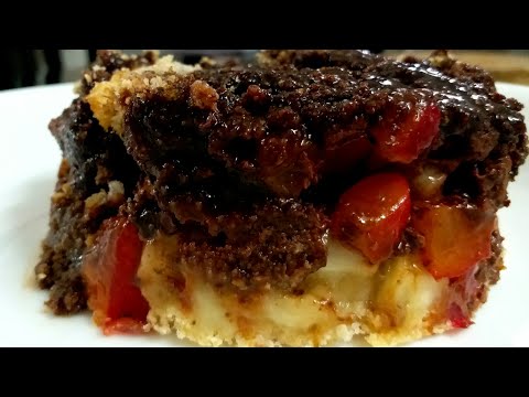 How to make chocolate fruit Pudding